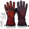 Minthouz Guanti Riscaldati Elettrici 5V 5000mAh – 3 Livelli Calore, Touchscreen, Impermeabili Per Uomo E Donna, Ideali Per Sport Invernali E Lavoro All’Aperto