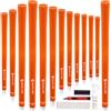 SAPLIZE Set da 13 manopole da golf, con kit completo di regripping, standard/medie, impugnature in gomma per mazze da golf