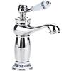 Fdit Rubinetto del Bacino Rubinetti Lavabo Bagno Rubinetto per Lavandino Cascata Rubinetto da Bagno Miscelatore Lavabo con Doccetta Estraibile Rubinetto Estraibile per Lavabo Cromato(Cromato)