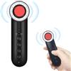 LXMIMI Rilevatore di Telecamere Nascoste, Rilevatore di Telecamere Anti-Spia, Rilevatore di Microspie RF GPS Tracker, Scanner di Segnale Wireless Anti-Ascolto con 3 Modalità, 5 Livelli di Sensibilità