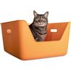 Cansei De Ser Gato CDSG Lettiera Toilette per Gatti Arancione