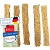 MERVELA® Bastoncini da masticare in agnello, 1 kg [qualità dalla Germania] per cani sensibili con allergie, ricompensa, snack da allenamento, senza cereali, snack per cani, ipoallergenici, snack ricco