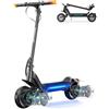 TODIMART X1 Monopattino Elettrico Adulto, Autonomia di 40-50KM, 48V/10.4Ah, Pneumatici Da 10 Pollici, Scooter Elettrico Pieghevole con App