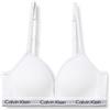 Calvin Klein Bambina Reggiseni a Bralette a Triangolo, Bianco (Pvh Classic White), 8-10 Anni