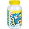 MONTEFARMACO OTC SpA Orsovit Integratore Multivitaminico Bambini 90 Gommose Gusto Fragola, Banana E Anguria