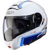 Caberg CASCO MODULARE LEVO X ELITE WHITE RED BLUE LIGHT BLUE | CABERG
