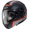 Caberg CASCO MODULARE LEVO X ELITE MATT BLACK GREY RED FLUO | CABERG
