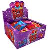 Topps Ring Pop, confezione da 24 lecca-lecca dai sapori assortiti, gusti: lampone, fragola, cola e ribes nero