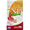Farmina N&D low Grain Gatto Neutered Alimento Crocchette per Gatti Adulti Sterilizzati Pollo Farro,Avena,Melograno 1.5 Kg