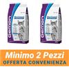 Monge MINIMO 2 CONFEZIONI - Gemon Sterilized Gusto Tonno e Salmone Alimento Secco Completo per Gatto Sterilizzato Formato 7 kg