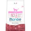 Monge Natural Superpremium Indoor Ricco di Pollo Alimento Secco Completo per Gatto Adulto Formato 400g