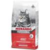 Morando Gatto Crocchette Gusto Manzo e Pollo Alimento Secco Completo per Gatto Adulto Formato 2 kg