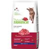 Trainer Natural Trainer Cat Adult Gusto Beef Alimento Secco Completo per Gatto Adulto Sacco 1,5 Kg