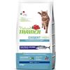 Trainer Natural Trainer Gatto Adulto Exigent Gusto Pesce Azzurro Crocchette Alimento Secco per Gatti Adulti Sacco 1,5 kg