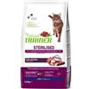 Trainer Natural Cat Sterilised Gusto Anatra Alimento Secco Completo per Gatto Sterilizzato Formato 1,5 kg