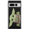 ERT GROUP custodia per cellulare per Google PIXEL 7 PRO originale e con licenza ufficiale Star Wars, modello Baby Yoda 014 adattato in modo ottimale alla forma dello smartphone, custodia in TPU