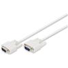 DIGITUS Cavo di seriale - D-Sub 9 a D-Sub 9 - maschio-maschio - 3,0 m - RS-232 - RS-485 - beige