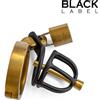 Black Label Weenie Locker Chastity Cage Black-Gold