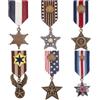 WEBEEDY Medaglie Eroe Militari Corona Geometrica Spilla Spille Costume Militare Distintivo Medaglia Medaglia Eroe Militare Medaglie Spilla Medaglia Militare Accessori per Donne Uomini Giacca Uniforme