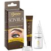 Beauty & Care Tinta per Sopracciglia kit, colorante con olio di argan e di ricino, protegge, ripristina stimola la crescita delle sopracciglia (1.0 Nero)