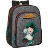 safta MY HERO Accademia - Zaino scuola per bambini, adattabile a carrozzina, ideale per bambini in età scolastica, comodo e versatile, qualità e resistenza, 32 x 12 x 38 cm, colore nero, Nero, Estándar,