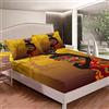 Tbrand Nero Donna Lenzuolo Set Boho Tribale Lenzuola Etnico Afro Africano Biancheria Da Letto Set Tradizionale Esotico Lenzuolo Con Angoli Stile Africano Camera Da Letto Collezione 3 Pz Matrimoniale