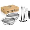 Belr-Homeware Capsule senseo Capsule da caffè riutilizzabili in acciaio inox 304.