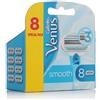 Gillette Venus Smooth ricambio lamette per rasoio 8 pz