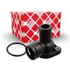 FEBI BILSTEIN Flangia d. refrigerante 12411 Compatibile con: AUDI 80 B3 Stufenheck, 90 B3, VW CORRADO, GOLF II, JETTA II, TRANSPORTER T3 Bus, TRANSPORTER T3 Kasten, TRANSPORTER T3 Pritsche/Fahrgestell