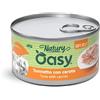 Oasy KIT 12x Oasy Natury Soft Jelly con Tonnetto e Carote per Gatti - 85 g, 12 pezzi - PREZZO A CONFEZIONE