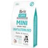 Brit Care Mini Grain Free Light & Sterilised Coniglio e Salmone - 7 Kg, Singola