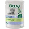 Oasy Bocconcini Sterilized al Pollo per Gatti 85gr - 85 g, Singola