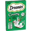 Dreamies Catisfactions Dreamies Creamy - 4 x 10 g Erba gatta