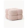 Westwing Collection Pouf in bouclé Ellie