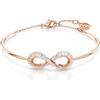 Swarovski Hyperbola Collezione Braccialetto, Placcato oro rosa / Bianco
