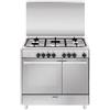 Glem Gas Cucina Glem Gas UR965MI: Efficienza Classe A, Acciaio Inox, Forno 64L