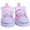 BSTCAR Mini Scarpe per Bambole 5,5 cm - Classiche in Tela e Tessuto, Giocattolo delle Dita, Regalo per Bambini