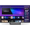 Vita 32 Pollici Smart Tv(81Cm) Televisore,Telecomando Vocale Bluetooth,Vidaa App