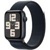Apple Watch SE OLED 44 mm Digitale 368 x 448 Pixel Touch screen Nero Wi-Fi GPS (