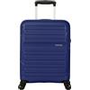 American Tourister Sunside, Bagaglio A Mano Unisex - Adulto, Blu (Dark Navy), S (55 cm - 35 L)
