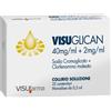 Visuglican 40mg/ml + 2mg/ml Collirio Idratante E Protettivo Occhi Secchi 25 Monodose