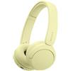 SONY WH-CH520Y CUFFIA BLUETOOTH/NFC GIALLO DRIVER 30MM AUTONOMIA 50H