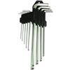 Silverline 675323 Expert Set di Chiavi Esagonali a Capo Sferico, 9 Pezzi, 1.5-10 mm