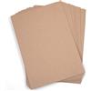 House of Card & Paper Cartoncino kraft marrone, 280 g/m², formato A4, 50 fogli