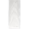 Rayher 36063000, Stampo in plastica, Albero di Natale, 9,5 x 25 cm, profondità 3,5 cm, PET, Trasparente, 4.5 x 2.1 x 0.35 cm