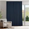 Deconovo Tende Oscuranti per Interni con Fettuccia, Termiche Isolanti - 3 Modi di Montaggio, per Camera da Letto e Soggiorno, 1 Pannelli 300x175 cm, Blu Navy, Certificato OEKO-TEX
