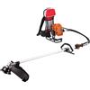 AMA Decespugliatore a Zaino AG3 52BP: Decespugliatore a Scoppio da 51,7 CC, Semi-Professionale, Vibrazioni ridotte al Minimo, Asta con Diametro 26 mm