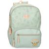 MOVOM Joumma Star wars Grogu Zaino Scuola Verde 32x44x17 cm Poliestere 24,68L, Verde, Zaino scuola