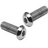 RC Screws Viti a testa esagonale M4 (4 mm x 16 mm), in acciaio inox A2 (confezione da 20)