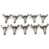 SeeRaphee Set di viti a farfalla in acciaio inox 304 M8x12 vite a farfalla a vite a vite a farfalla set 10PCS